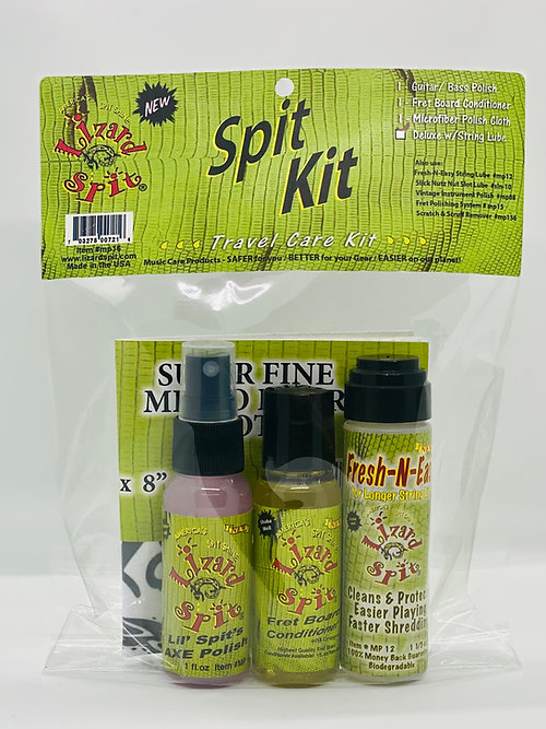 Lizard Spit Travel Size Kit ⋆ Savannah Guitar Lutherie and Mercantile